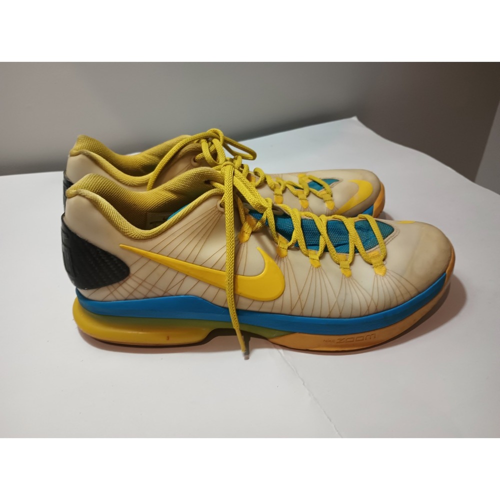 Nike KD 5 V Elite Superhero 585386-100 Kevin Durant Basketball Shoes Men's 12 - Picture 6 of 9